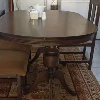 میز غذا خوری شش نفره و صندلی