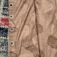 دستک پرده شاین دار دوتا هرکدوم 3 متر نو