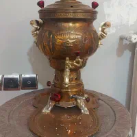 سماور ذغالی گازی ساخت زنجان
