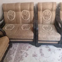 مبل 8نفره وپرده