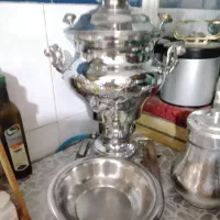 سماور گازی و اجاق گاز طرح فر