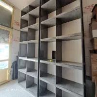قفسه mdf|کتابخانه، شلف، قفسه‌های دیواری|ورزقان, |دیوار