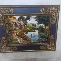 تابلو فرش طبیعت