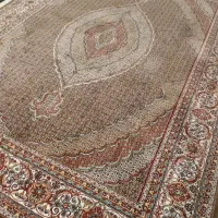 فرش مشهد12متری جفت 700شانه اصل تراکم2550پنبه خالص