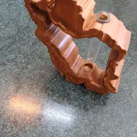 گلدان نقشه ایران cnc