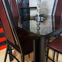 میزوصندلی ناهارخوری چهارنفره(فروش بعلت تغییردکور)