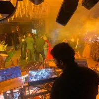 اجرای dj و نور و صدا