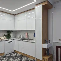 میخوای بدونی کابینت هایگلاس اشپزخونت چقدر میشه