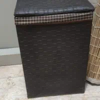 سبد لباس چرک باکس سبد حصیری پیک نیک