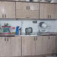 کابینت بدنه فلزی با درب ام دی اف ۶ متر