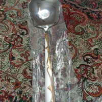 چهار عدد کفگیر استیل طلایی آکبند