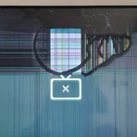 تلویزیون هورین پنل شکسته