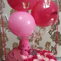 باکس نوزاد دسته گل خاستگاری بزرگ گل روز پدر