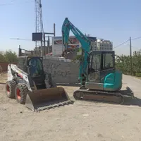 اجاره بابکت مینی بیل و بیل خاکبرداری گودبرداری|خدمات حمل و نقل|تهران, افسریه|دیوار