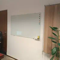تخته وایت برد شیشه ای تمام مغناطیسی سایز ۲۰۰x۱۰۰