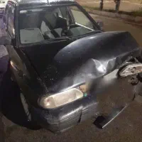 پراید تصادفی