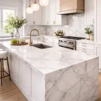سنگ کانترتاپ و صفحه کابینت اندازه‌گیری رایگان