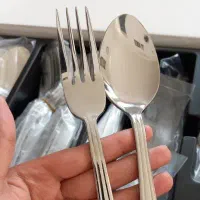 سرویس قاشق چنگال استیل