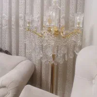 فروش لوستر برنز آب طلا زمینی کنارسالنی