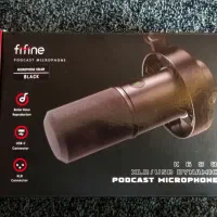 میکروفون حرفه‌ای FIFINE K688 + پایه بازویی
