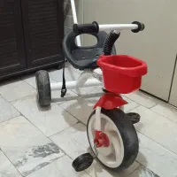 تاب کودک روروئک سه چرخه کالسکه بچه