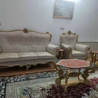 مبل ۷ نفره تمیز با پیراهن مبل|مبلمان خانگی و میز عسلی|تهران, امیریه|دیوار