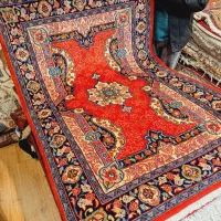 ذرع و نیم دستباف زمینه لاکی اراک