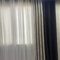 پرده سالن،گازفر استیل و هود،تاپ ریلکسی،بخاری بزرگ