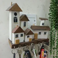 جا کلیدی کلبه چوبی