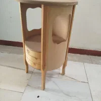 میز آباژور بدون رنگ