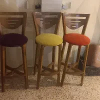 صندلی چوبی مناسب اوپن آشپزخانه