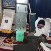 تعمیر کولر گازی سرویس، شارژ گاز و تعمیر با ضمانت.