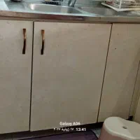 کابینت فلز با درب ام دی اف