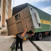 باربری اسباب کشی اثاثیه منزل کارگر وانت تلفنی