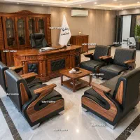 میز مدیریت رسا صندلی کارمندی  خفاشی