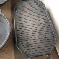 قازان و ظروف کاملاً چدنی بدون هیچگونه پوشش