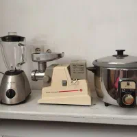 پلوپز دوازده نفره چرخ گوشت و مخلوط کن