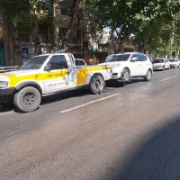 یدک کش بهارستان صفه سپاهانشهر پلیس راه اصفهان