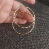طلای مستعمل گوشواره حلقه ای