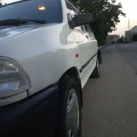 پراید مدل ۸۸ سفید تک شاسی پلمپ