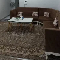 مبل ال ۷ نفره قهوه‌ای شکلاتی / شیک،تمیز،قیمت مناسب