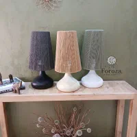 لوستر،آباژور، مکرومه