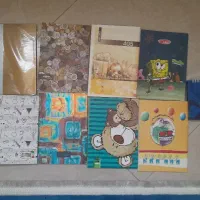 ۹ عدد دفتر مدرسه و یادداشت