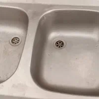 کابینت فلزی و سینک ظرفشویی