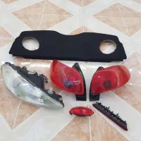 چراغ عقب ۲۰۶ ،چراغ جلو کبریتی شاگرد طاقچه باند