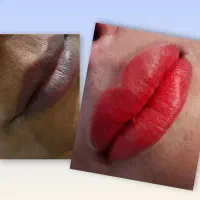 ارایش داعم صورت تاتوبدن سشوار کلاهدار
