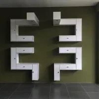سازه دیواری برای مغازه و دفتر و فروشگاه