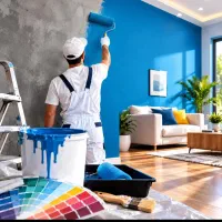 نقاشی   نقاشی کناف نقاشی ساختمان