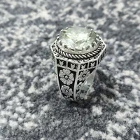 انگشتر نقره موزانایت