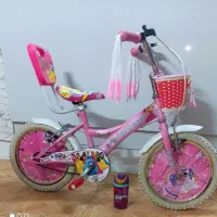 دوچرخه 16دخترانه صورتی دچرخه دوخترونه شانزده